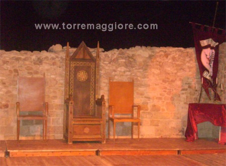 L'ultimo dì a Corte di Federico  -  Domus Area di  Castel Fiorentino - Torremaggiore (FG) - www.torremaggiore.com - 3 agosto 2011 